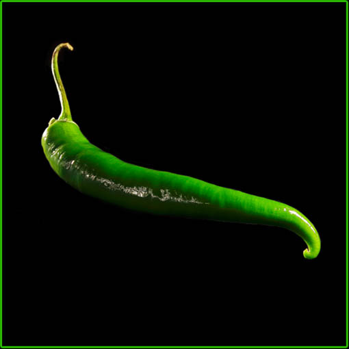 Peperoni grün